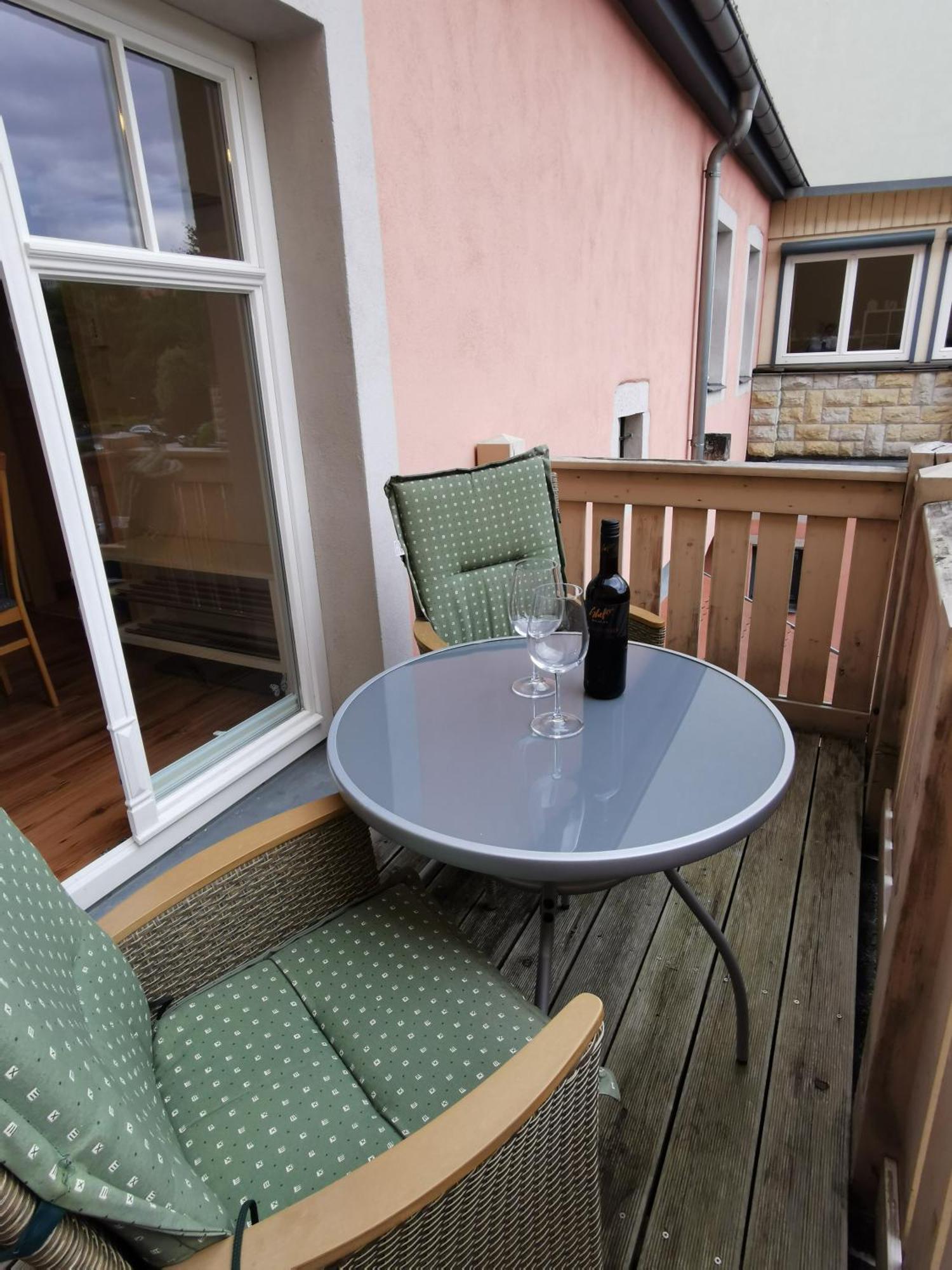 Ferienwohnung Schlossblick Mit Parkplatz Pirna Esterno foto